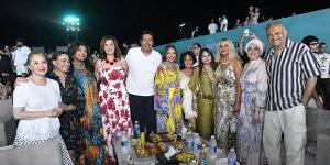 جودي تغني مع والدها ومفاجأة تامر عاشور ووصلات رقص للنجوم، أبرز مشاهد حفل أحمد سعد في الساحل (فيديو)