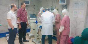 «صحة الجيزة» تراجع جاهزية أقسام الطوارئ والرعاية المركزة بمستشفى شبرامنت المركزي