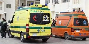 إصابة شخصين في حريق سيارة نقل بالمنصورة