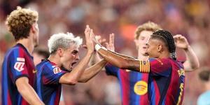 برشلونة يضرب أتلتيك بلباو بثنائية ويتصدر الليجا تحت أنظار حمزة عبدالكريم