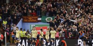 أرسنال يزاحم مانشستر سيتي على صدارة الدوري الإنجليزي بفوز صعب أمام أستون فيلا