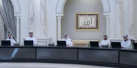 ولي عهد الشارقة يترأس اجتماع المجلس التنفيذي