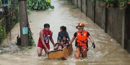 فيضانات تجتاح الفيليبين جراء الإعصار كالماغي.. ومصرع خمسة أشخاص