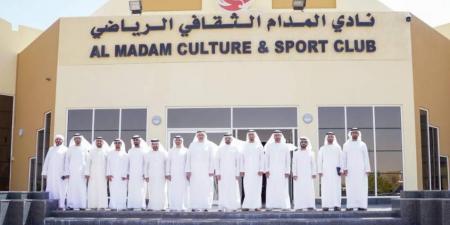 خالد بن حميد القاسمي يواصل زيارته لأندية الشارقة