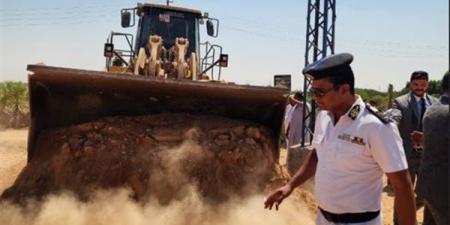 استرداد تعديات على أراضي الدولة بقيمة تتجاوز الـ مليار جنيه بالعبور الجديدة