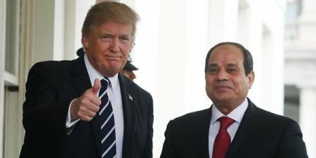 3 رسائل مطمئنة من ترامب للرئيس السيسي