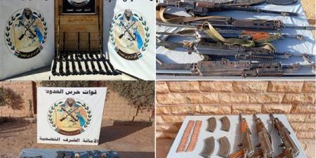 قوات حرس الحدود تواصل جهودها المكثفة ضد التنقيب العشوائي عن الذهب وعمليات التهريب (صور)