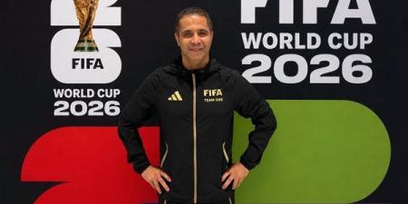 الظهور الـ6، محمود عاشور ضمن طاقم تحكيم مباراة البرتغال وكولومبيا بكأس العالم 2026