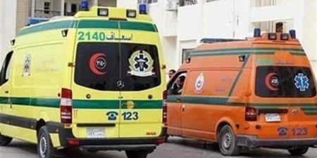 إصابة 3 أشخاص في انقلاب سيارة ملاكي بطريق قرية النزل بمنية النصر