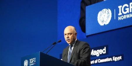 نائب رئيس محكمة النقض: التنظيم القانوني للذكاء الاصطناعي ضرورة وحماية للأمن القومي والرقمي