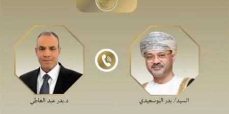 وزير الخارجية يبحث هاتفيا مع نظيره العماني التصعيد المتسارع الذي تشهده المنطقة