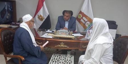 توجيهات فورية خلال لقاء المواطنين الأسبوعي بواحة الخارجة في الوادي الجديد