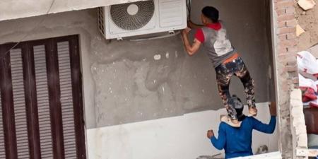 حبس عاطلين بتهمة سرقة مواسير نحاس لجهاز تكييف بالغربية