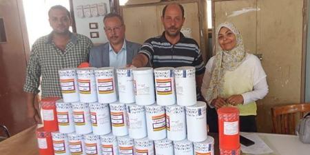 تحتوي على تيتانيوم وتارترازين، ضبط مواد مخالفة داخل مصنع لحلوى المولد بأسيوط