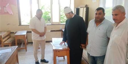 رئيس منطقة الإسكندرية الأزهرية يتفقد لجان امتحانات الدور الثاني للشهادتين الإبتدائية والإعدادية