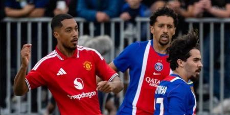 مانشستر يونايتد وباريس سان جيرمان يتعادلان 1-1 وديًّا