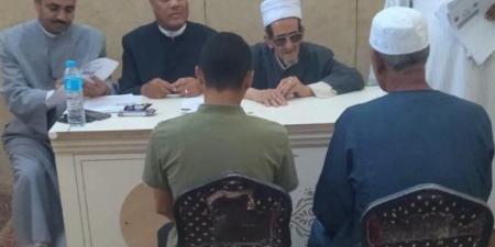 لليوم الثاني، أوقاف قنا تُجري الاختبارات الشفوية بمركز إعداد المحفظين بمسجد عبد الرحيم القنائي (صور)