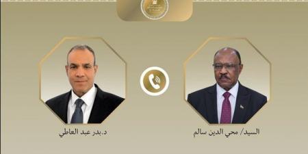 وزير الخارجية يجدد دعم مصر لوحدة السودان وسيادته ورفض أي محاولات لتقسيمه
