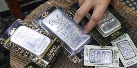 استقرار أسعار سبائك الفضة بالأوزان المختلفة خلال تعاملات اليوم السبت