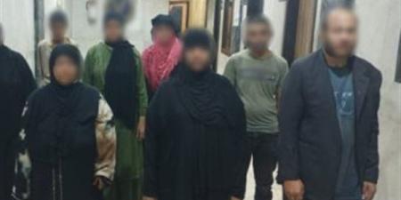 شبكات إجرامية منظمة، ضبط 10 أشخاص لاستغلالهم 14 طفلا في التسول وبيع السلع بالقاهرة