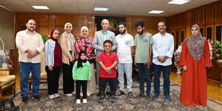 جامعة أسيوط تتصدر الجامعات المصرية للعام الثالث في الأنشطة الطلابية لذوي الهمم