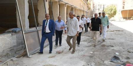 رئيس جامعة العاصمة يتفقد أعمال تطوير مستشفى الطلبة