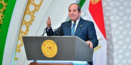 السيسي يشهد حفل المولد النبوي ويكرم العلماء والمتميزين