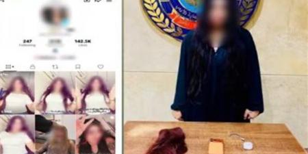 من المشاهدات إلى الحجز، قصة ضبط صانعة محتوى بأكتوبر بتهمة نشر فيديوهات خادشة للحياء