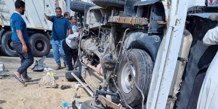 3 وفيات و10 مصابين في 3 حوادث طرق بالدقهلية وأسيوط والصحراوي الغربي