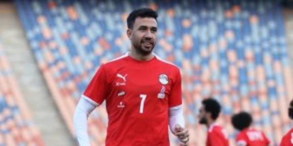 تريزيجيه يتقدم بالهدف الأول لمنتخب مصر فى شباك تنزانيا بالدقيقة 32