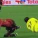 المهدى سليمان ينقذ الزمالك من هدف محقق أمام اتحاد العاصمة فى نهائى الكونفدرالية