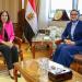 وزيرة الإسكان تستقبل محافظ الوادي الجديد لمتابعة عدد من ملفات العمل والمشروعات التنموية بالمحافظة