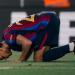 برشلونة يحتفل بحمزة عبد الكريم بعد هدفه الأول في كامب نو