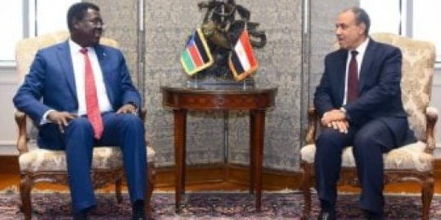 مشاورات سياسية بين وزير الخارجية ونظيره في جنوب السودان