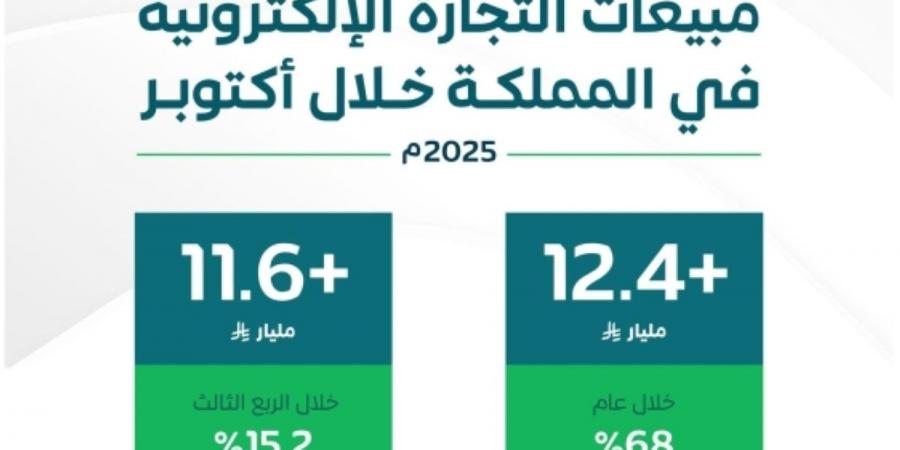 +30 مليار ريال مبيعات التجارة الالكترونية بالمملكة في أكتوبر