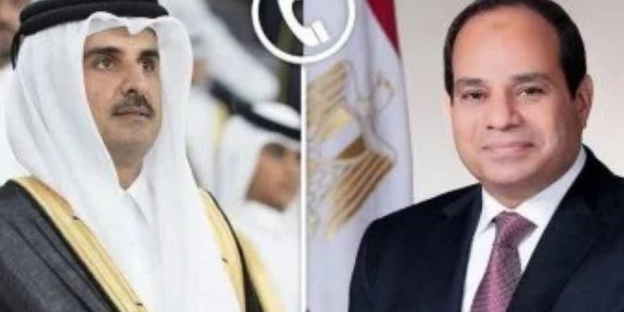 الرئيس السيسى لأمير قطر: مصر ودول الخليج يجمعهما مصير واحد