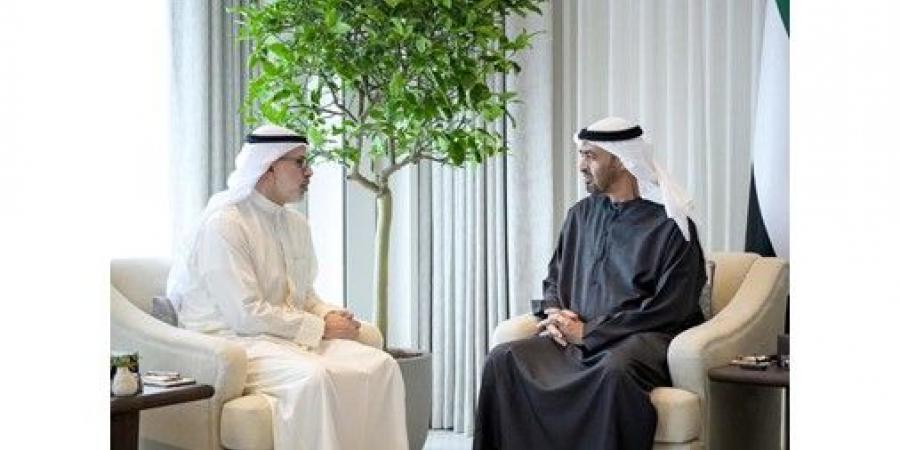 رئيس الإمارات ناقش مع وزير الخارجية التصعيد العسكري المتزايد جراء العدوان الإيراني الآثم على دول المنطقة