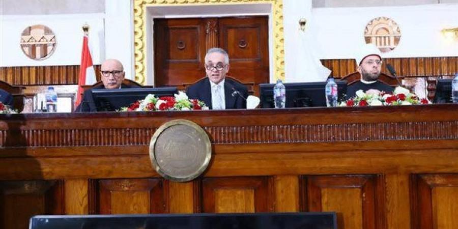 وزير العدل يشارك في احتفالية اليوبيل الذهبي لنيابة النقض بدار القضاء العالي