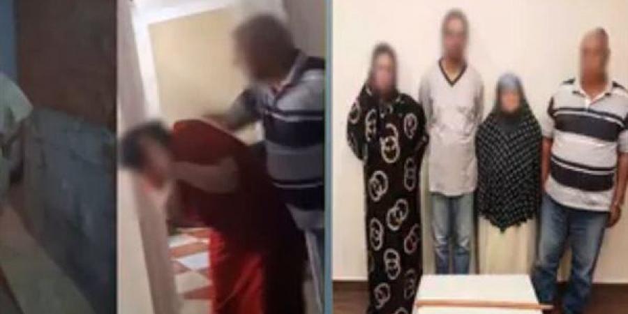 القبض على المتهمين بالتعدى بالضرب على البلوجر أم حنين بالإسكندرية (فيديو)