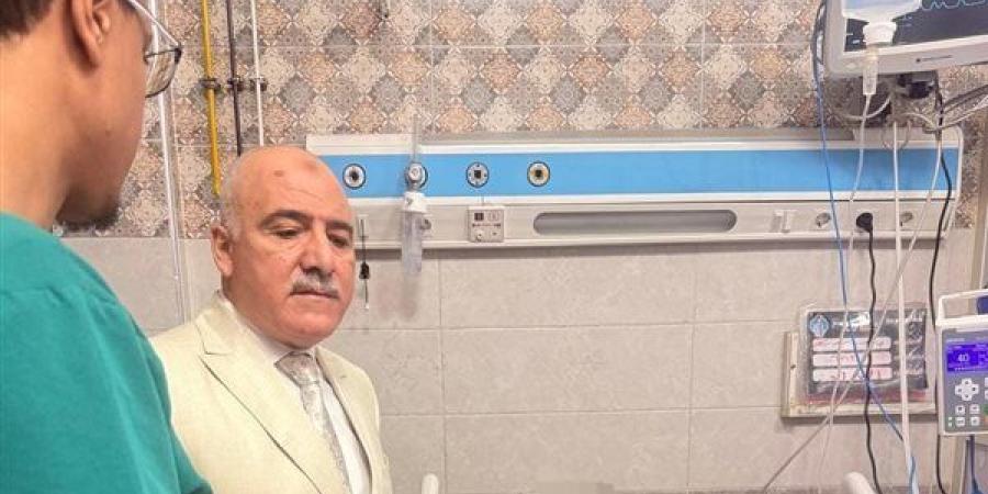 وكيل صحة القليوبية يتابع سير العمل بمستشفى حميات طوخ