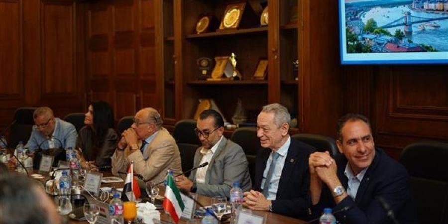 جمعية رجال أعمال الإسكندرية تستقبل سفيرة المجر لبحث فرص التعاون المشترك