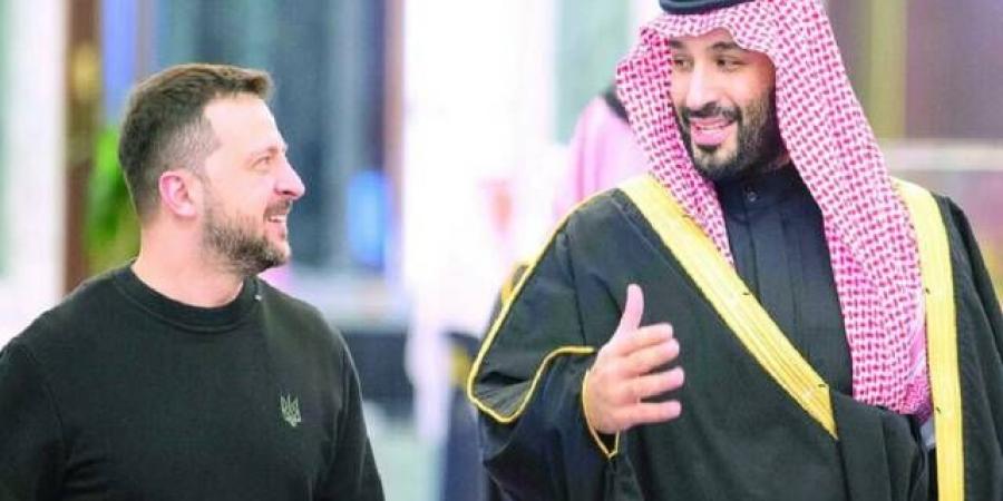 ولي العهد والرئيس الأوكراني يبحثان مجالات التعاون المشترك وسبل تطويرها