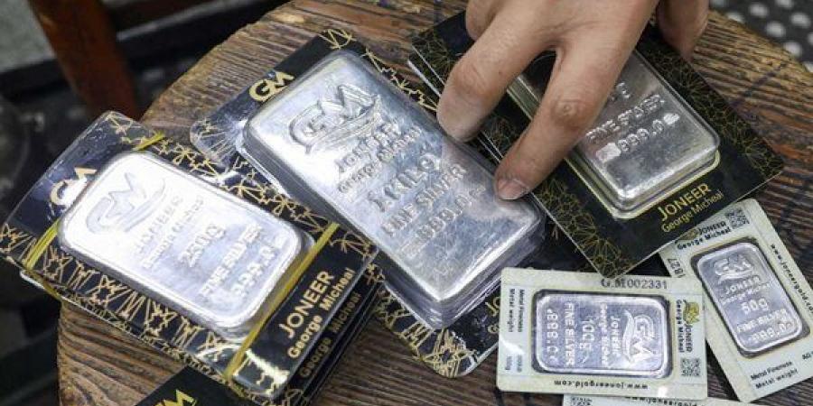 استقرار أسعار سبائك الفضة بالأوزان المختلفة خلال تعاملات اليوم السبت