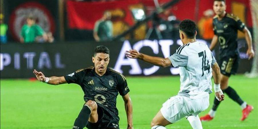الدوري المصري، طاهر محمد طاهر يسجل هدف الأهلي الثاني في مرمى زد