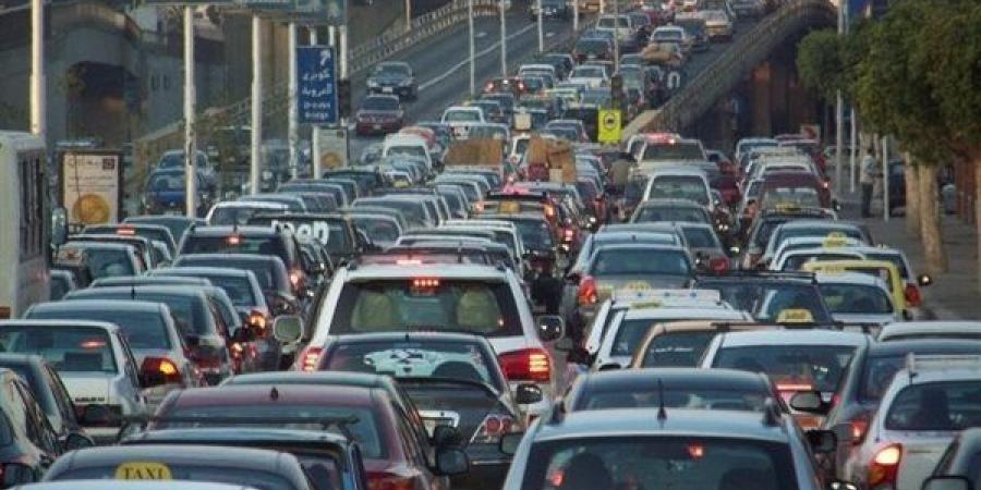 حالة المرور اليوم، كثافات متحركة بمناطق وسط البلد وشارعي رمسيس والهرم