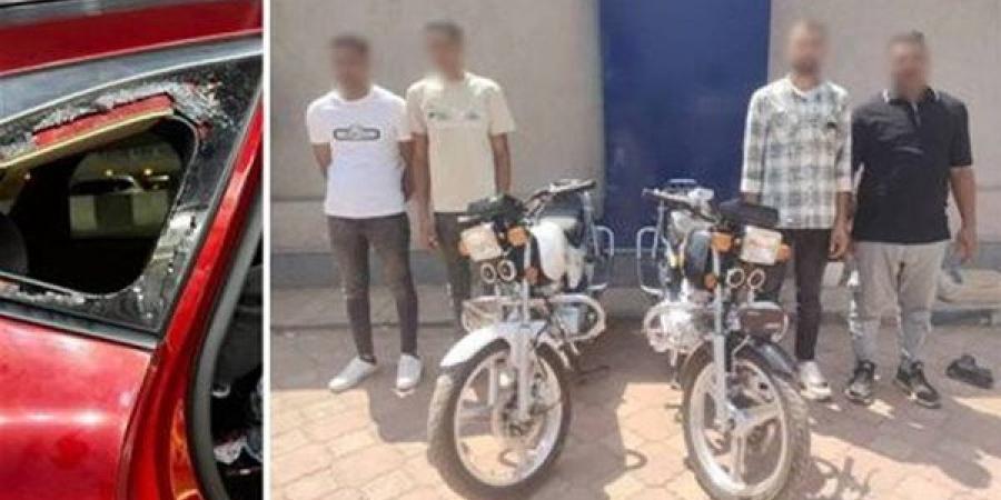 حبس 4 بائعين في واقعة تهشيم سيارة المطربة رحمة عصام بالغربية